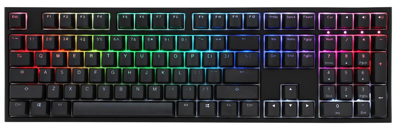 Ducky One 2 RGB Геймърска механична клавиатура с Cherry MX Speed Silver суичове