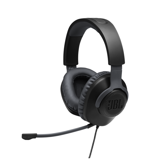 JBL QUANTUM 100 Black Геймърски слушалки с микрофон