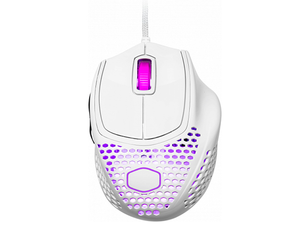 Cooler Master MM720 Glossy White Геймърска оптична мишка