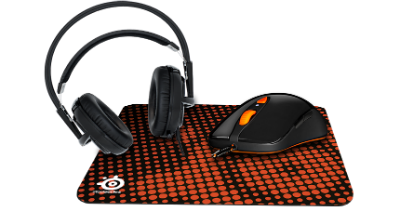 SteelSeries Heat Orange Bundle Геймърски комплект