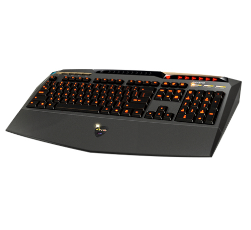 Gigabyte Aivia K8100 V2,USB, black, без кирилица Геймърска клавиатура