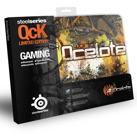 SteelSeries QcK SK.ocelote Геймърски пад за мишка