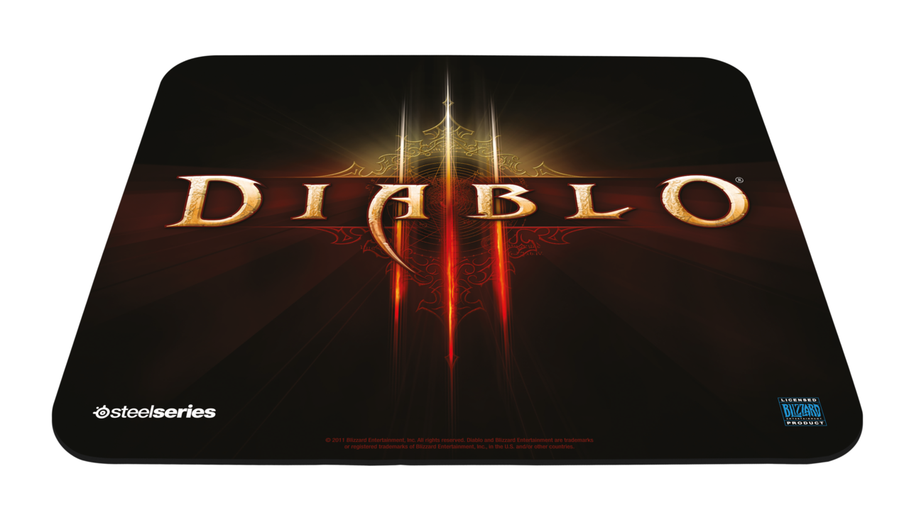 SteelSeries QcK mini Diablo 3 Logo Геймърски пад за мишка