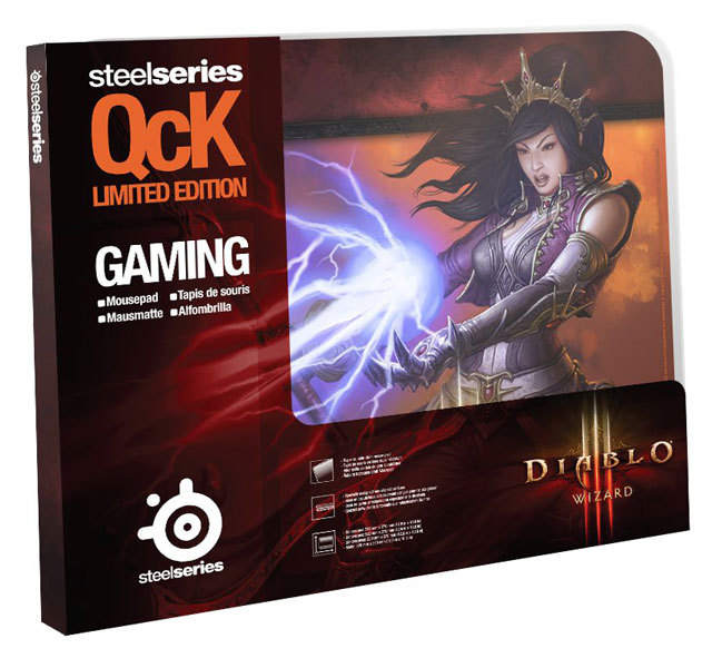 SteelSeries QcK Diablo 3 Wizard Геймърски пад за мишка