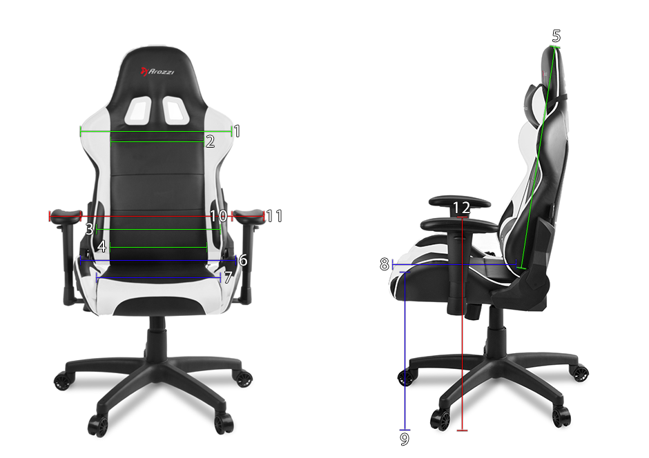 Arozzi Torretta v2 Black Gaming Chair Ергономичен геймърски стол характеристики: