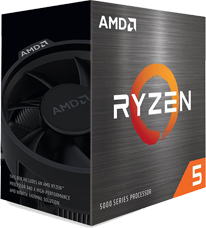 Процесор AMD Ryzen 5 5600X, 6-физически/12-логически Ядра, 3.70GHz (4.60GHz Turbo), 35MB/65W