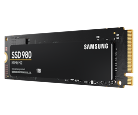 Samsung 980, 1TB, m.2 NVMe, PCIe