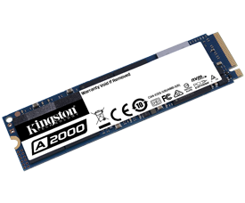 Kingston A2000, 1TBGB, m.2 NVMe, PCIe