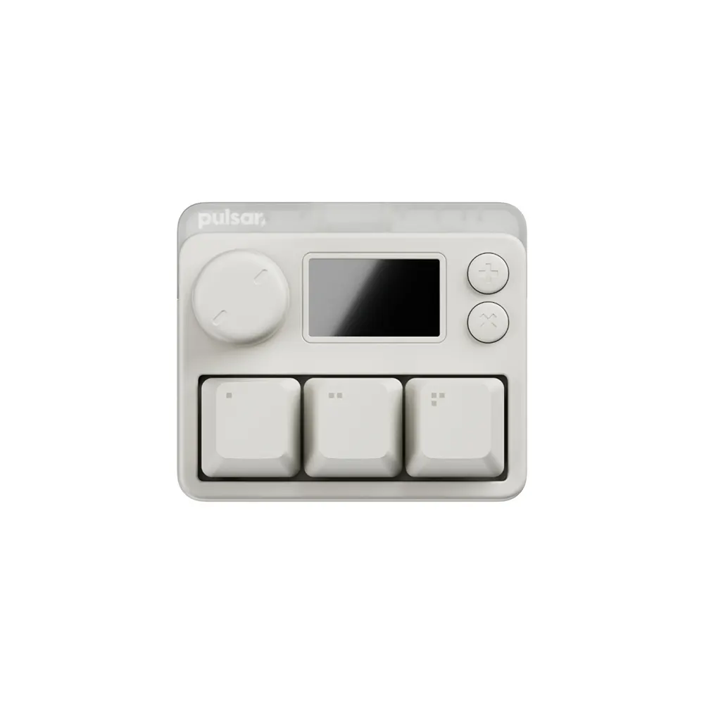 Pulsar Lab XPad Mini White Геймърска мини клавиатура