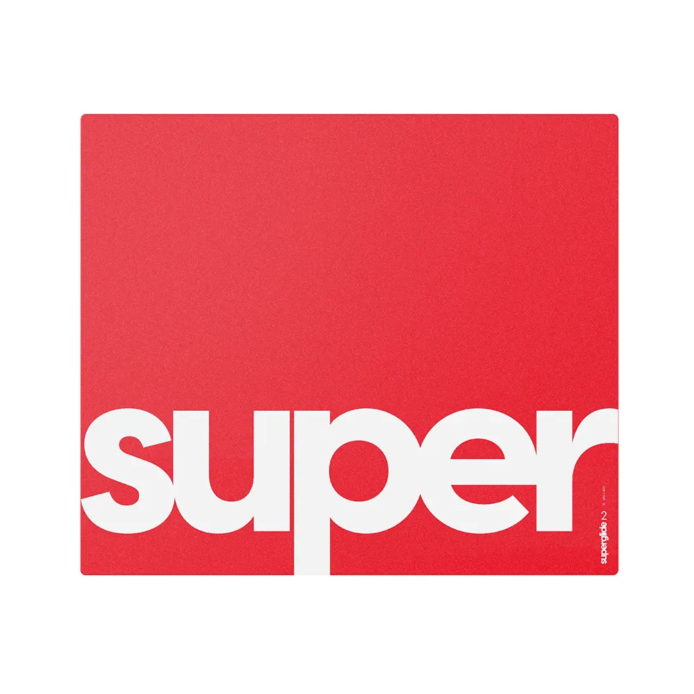 Pulsar Superglide Glass Mousepad v2 XL Red Стъклен геймърски пад за мишка
