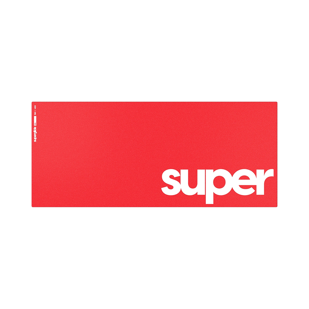 Pulsar Superglide Glass Mousepad XXL Red Стъклен геймърски пад за мишка