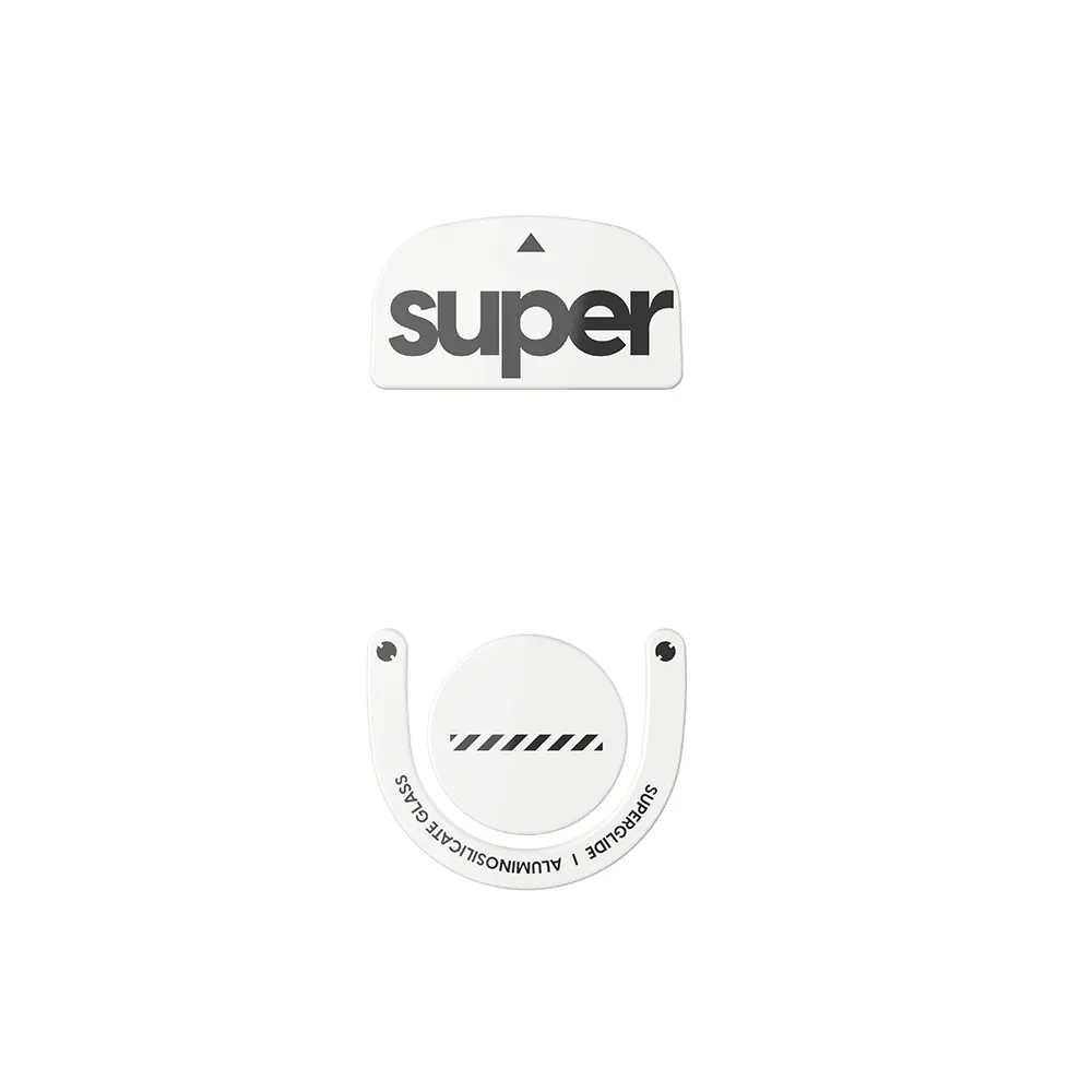 Pulsar Superglide White (Type-C) за Logitech G Pro X Superlight 2 Комплекта крачета за мишка