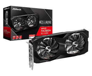Видеокарта ASRock AMD Radeon RX6600 Challenger D 8GB