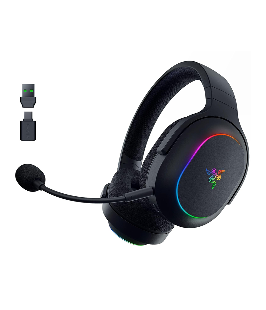 Razer Barracuda X Chroma Black Безжични геймърски слушалки с микрофон