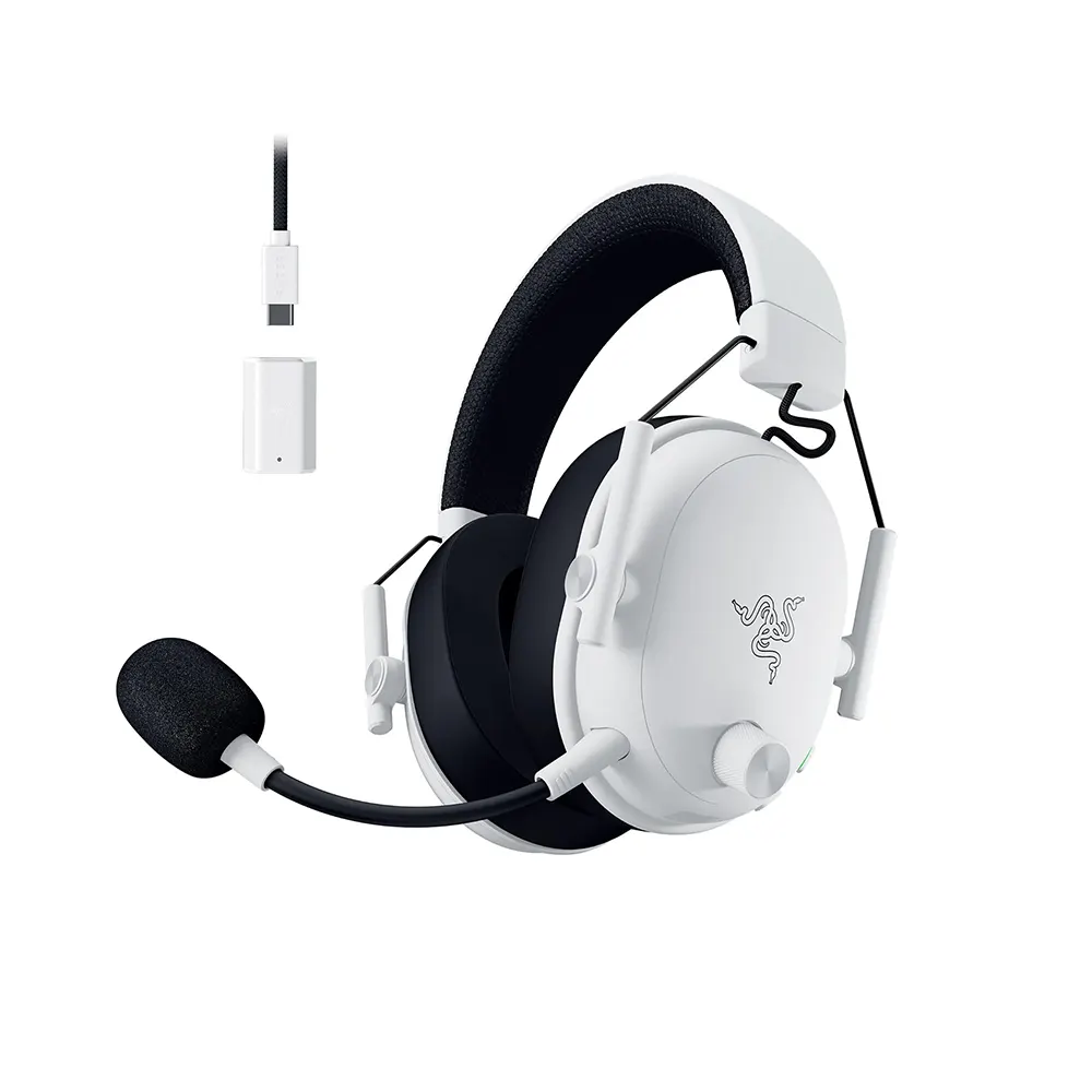 Razer BlackShark V3 White Безжични Геймърски слушалки