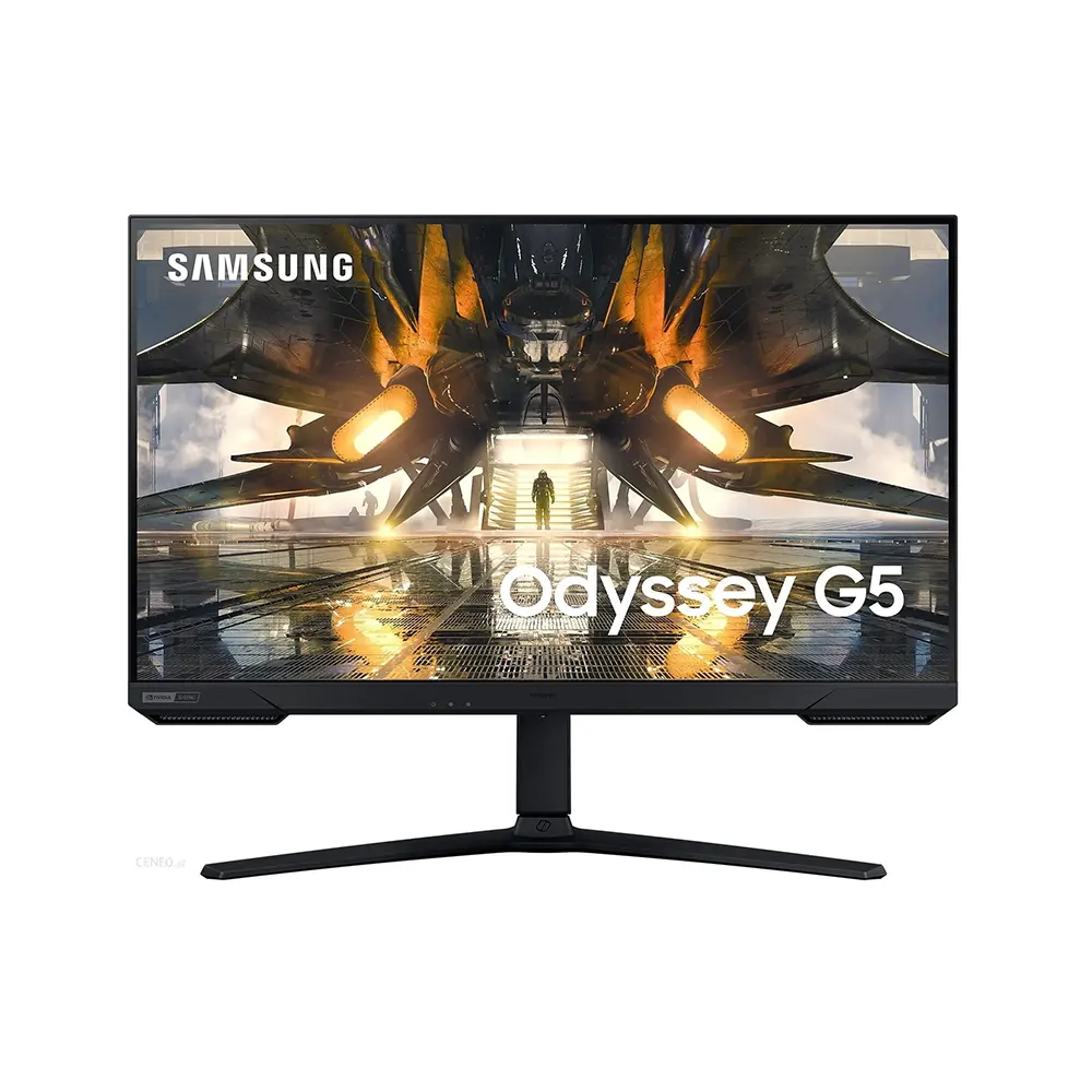 Samsung Odyssey G5 LS27AG520 27 IPS, 165 Hz, 1 ms, WQHD (2560 x 1440), FreeSync Premium, DisplayHDR 400 Геймърски монитор