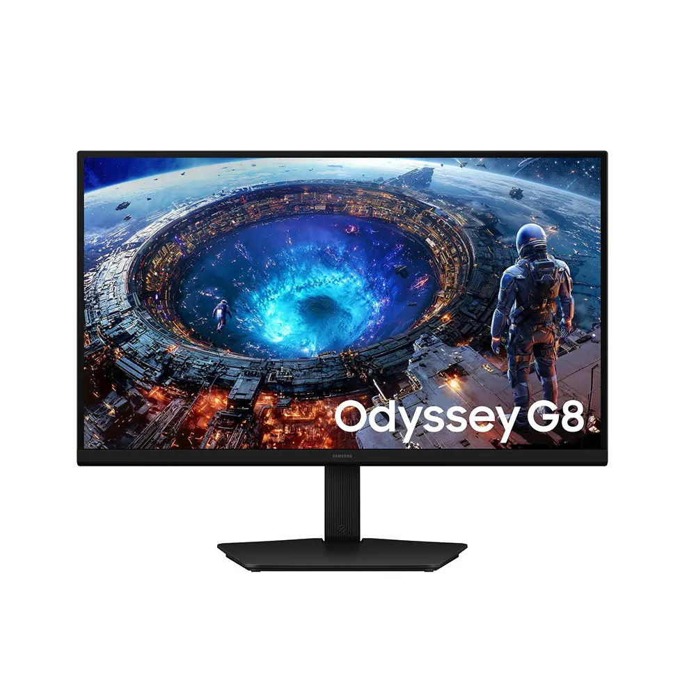 Samsung Odyssey G8 LS27HG806EFXEN 27'' IPS, Dual Mode 360Hz / 180Hz, 1ms, 5K Ultra HD+ (5120 x 2880), AMD FreeSync Premium, HDR10+ Геймърски монитор