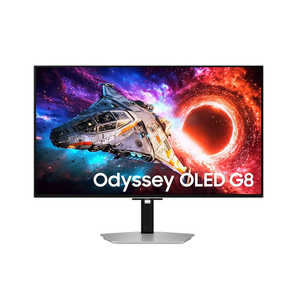 Samsung Odyssey G8 LS32HG800SU 32" QD-OLED, 240Hz, 0.03ms, 4K UHD (3840 x 2160), VESA DisplayHDR True Black 500, AMD FreeSync Premium Pro Геймърски монитор