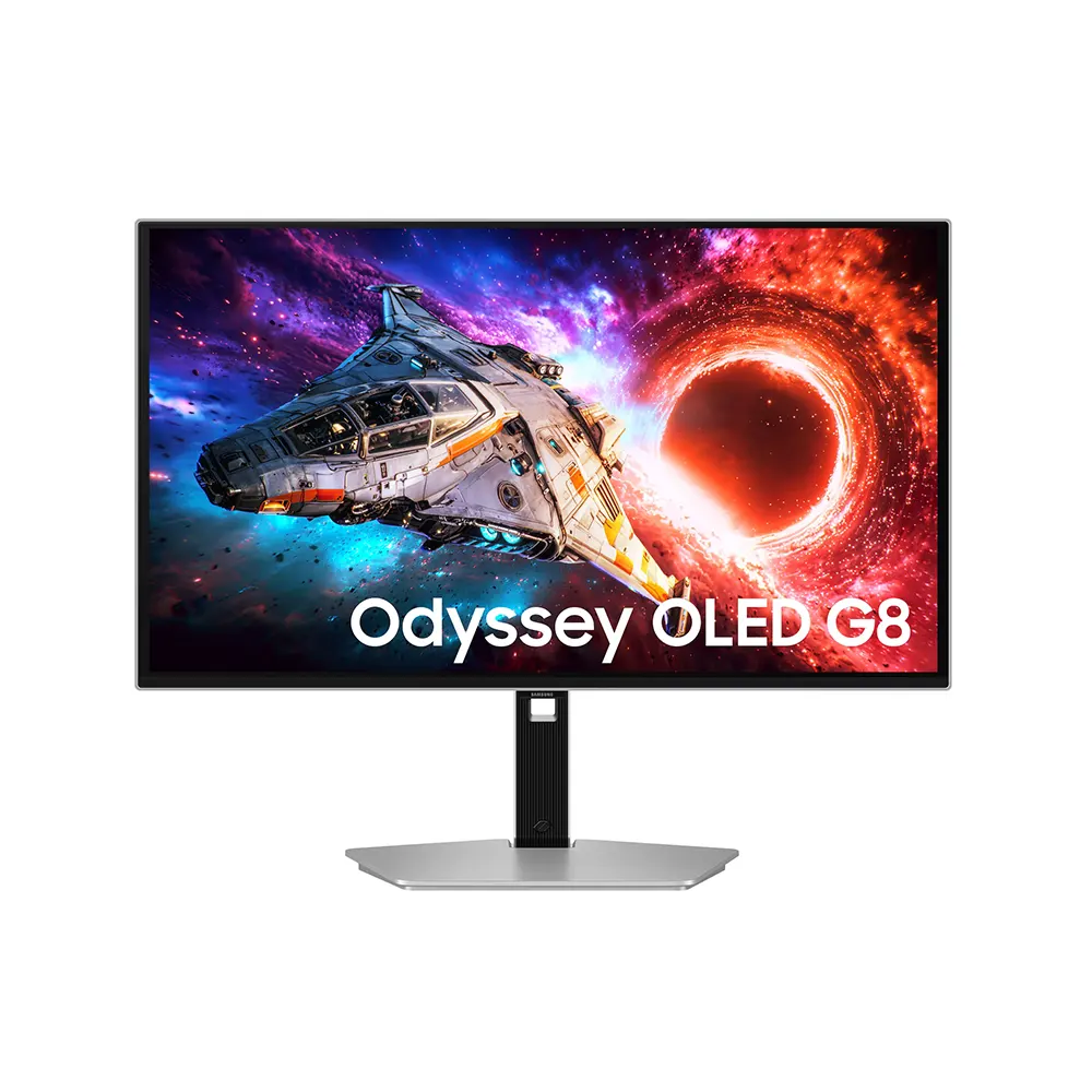 Samsung Odyssey OLED G8 LS27HG800SU 27" QD-OLED, 240Hz, 0.03ms, Ultra HD 4K (3840 x 2160), AMD FreeSync Premium Pro, VESA DisplayHDR True Black 400 Геймърски монитор