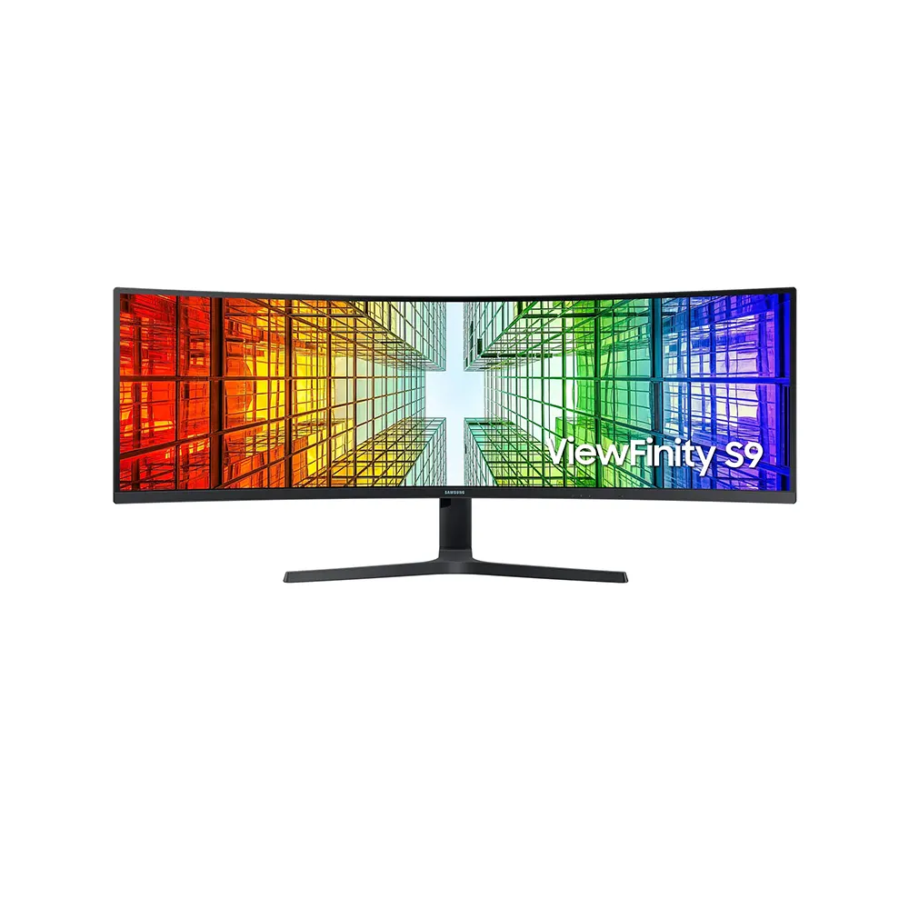 Samsung ViewFinity S95UA 49 VA, 120Hz, 4ms, Dual QHD (5120 x 1440) Display HDR 400, 1800R Curved Извит геймърски монитор