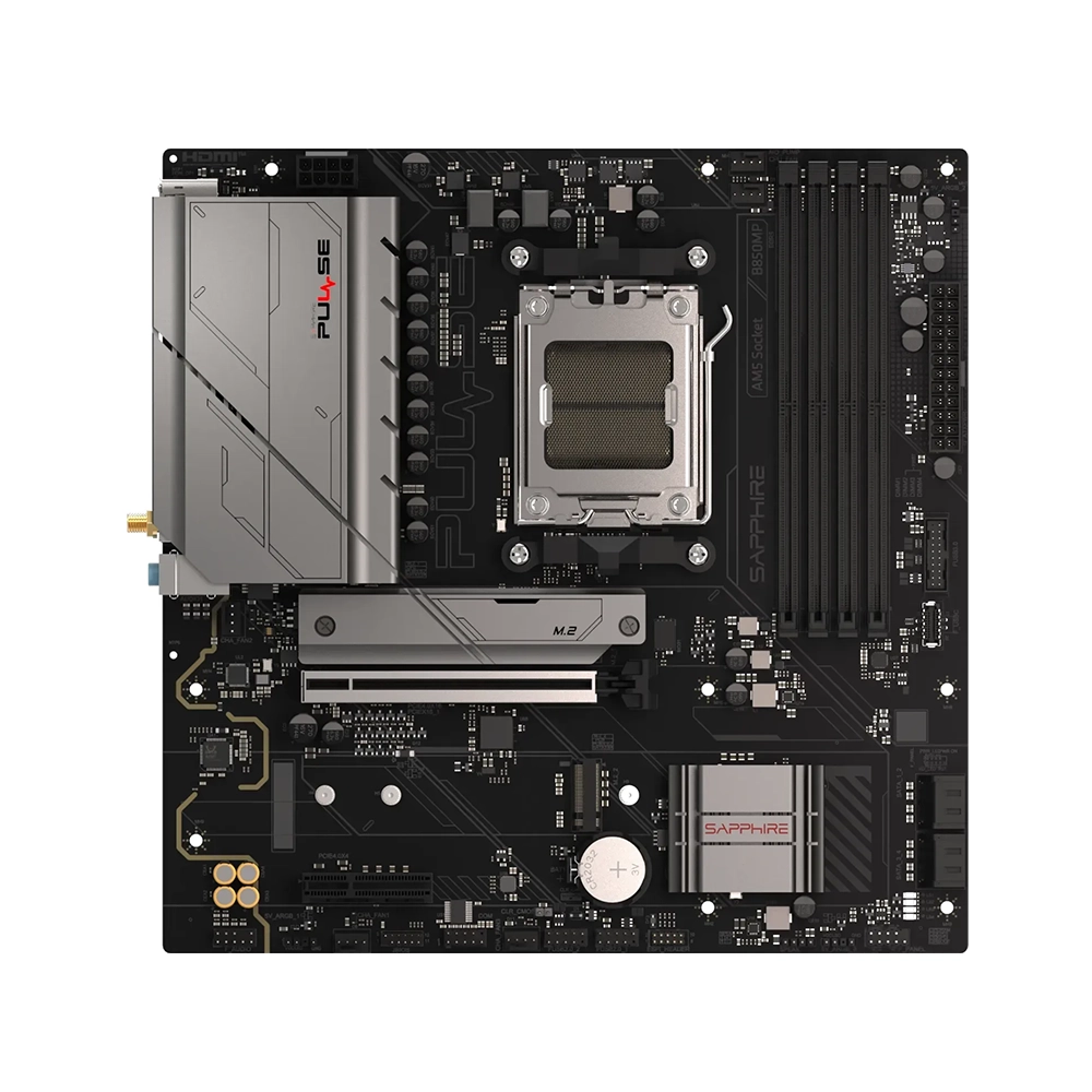 Sapphire PULSE B850M WIFI, AM5, DDR5, Wi-Fi 6 Дънна платка