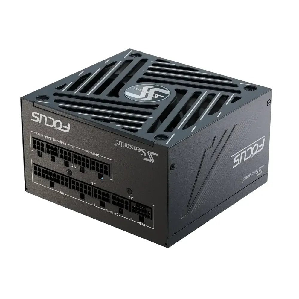 Seasonic FOCUS GX 750W, 80 Plus Gold, Модулно, PCIe 5.1, ATX 3.1 Захранване за компютър