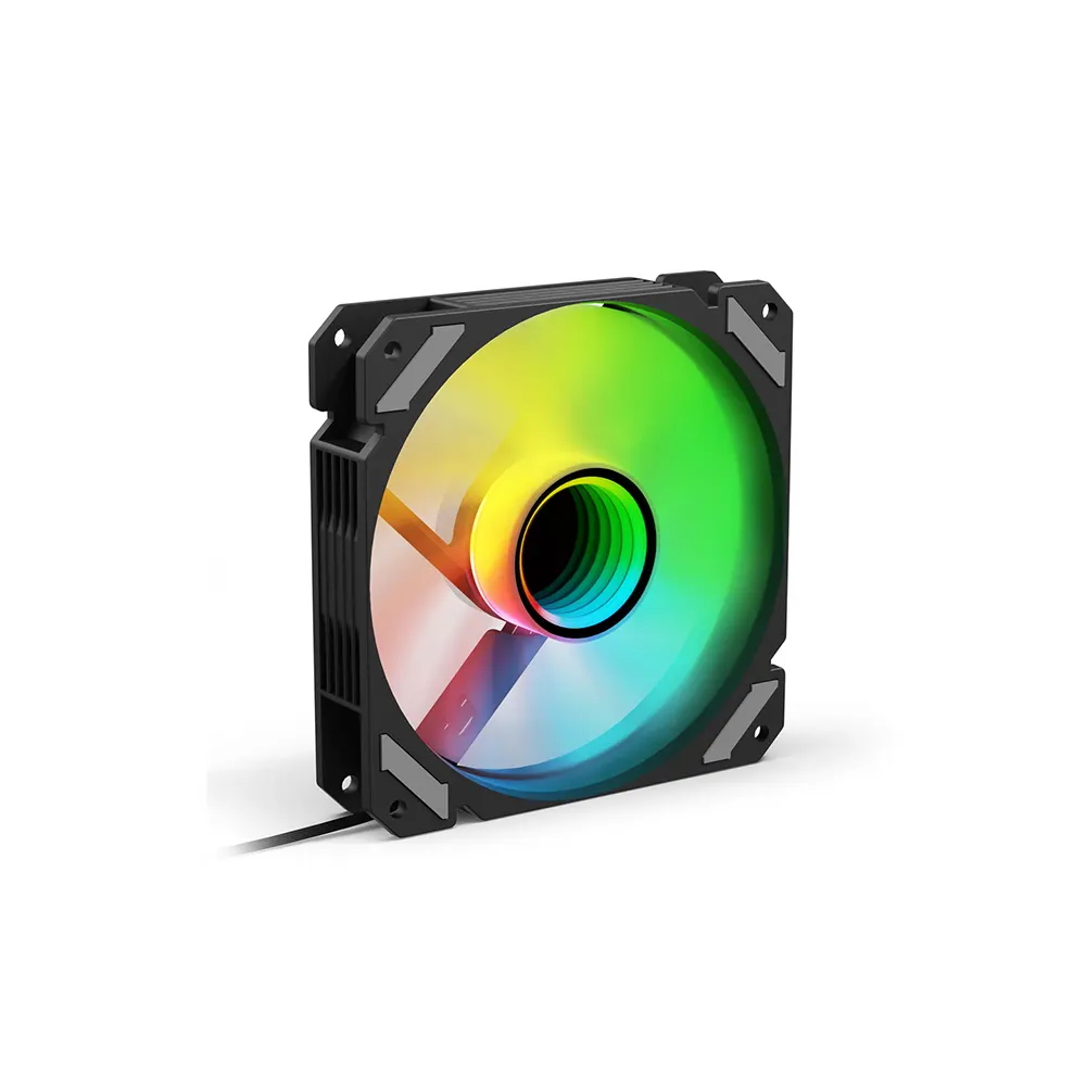 Sharkoon SHARK Mirror PWM 120mm RGB Black Reverse Вентилатор