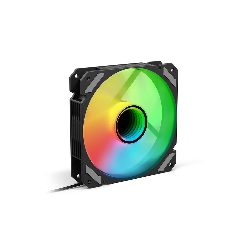 Sharkoon SHARK Mirror PWM 120mm RGB Black Вентилатор