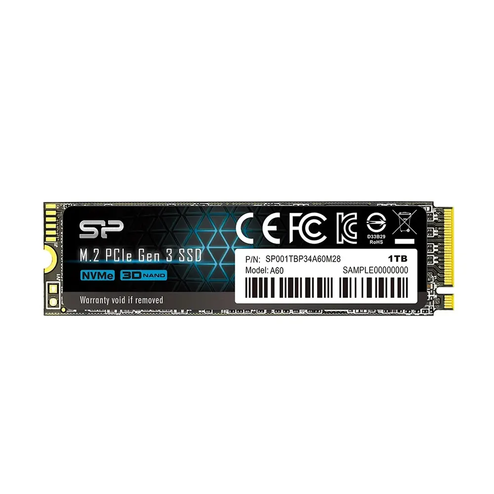 Silicon Power Ace A60 1TB M.2 PCIe 3.0 NVMe SSD Диск