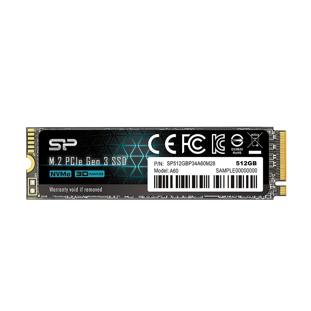 Silicon Power Ace A60 512GB M.2 PCIe 3.0 NVMe SSD Диск