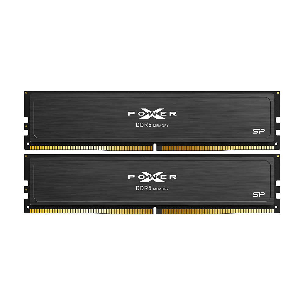 Silicon Power XPOWER Pulse Black 32GB (2x16), DDR5, 6000 MHz, CL36, Intel XMP / AMD EXPO Рам памет