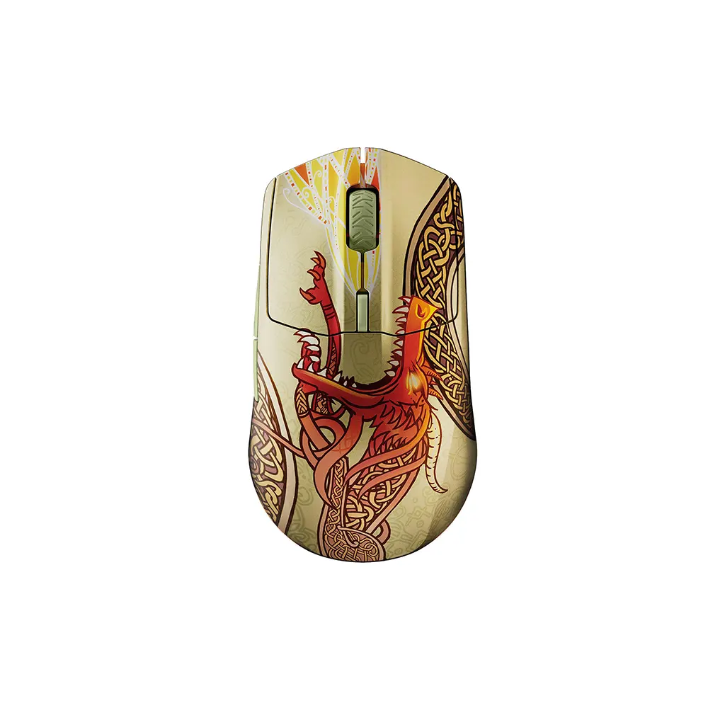 SteelSeries Aerox 3 CS2 Dragon Lore Edition Безжична геймърска оптична мишка