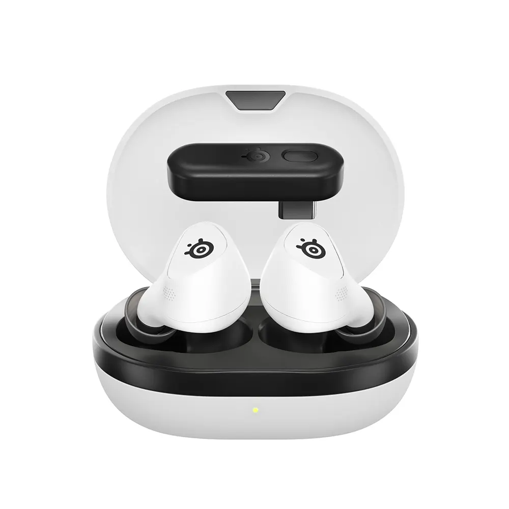 SteelSeries Arctis GameBuds White Безжични геймърски слушалки тапи с микрофон