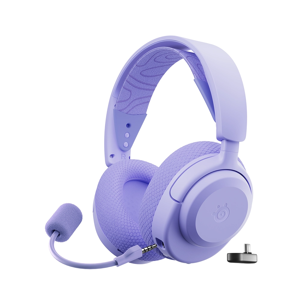 SteelSeries Arctis Nova 3P Lavander Безжични геймърски слушалки с микрофон