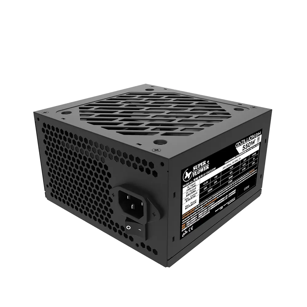 Super Flower Zillion DW 550W, 80 Plus Захранване за компютър