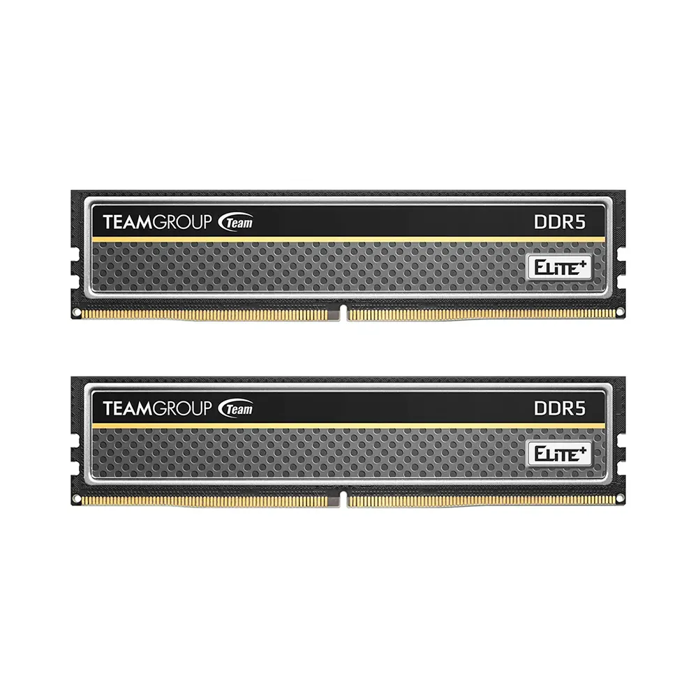 Team Group Elite Plus Black 32GB (2x16GB), DDR5, 5600 MHz, CL46 Рам памет