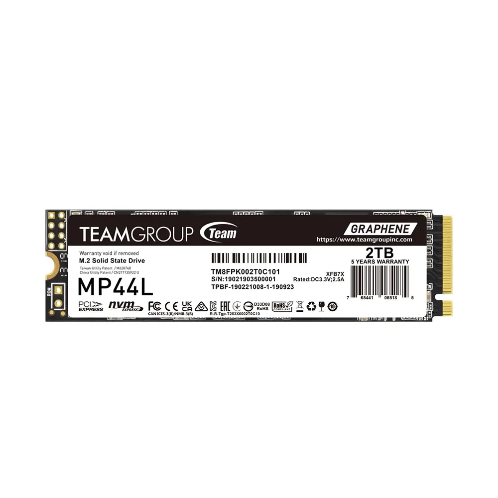 Team Group MP44L 2TB M.2 PCIe 4.0 NVMe SSD Диск