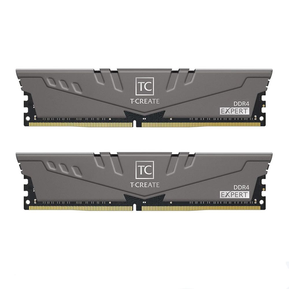 Team Group T-CREATE EXPERT Titanium Gray 32GB (2x16), DDR4, 3200 MHz, CL16, Intel XMP RAM памет