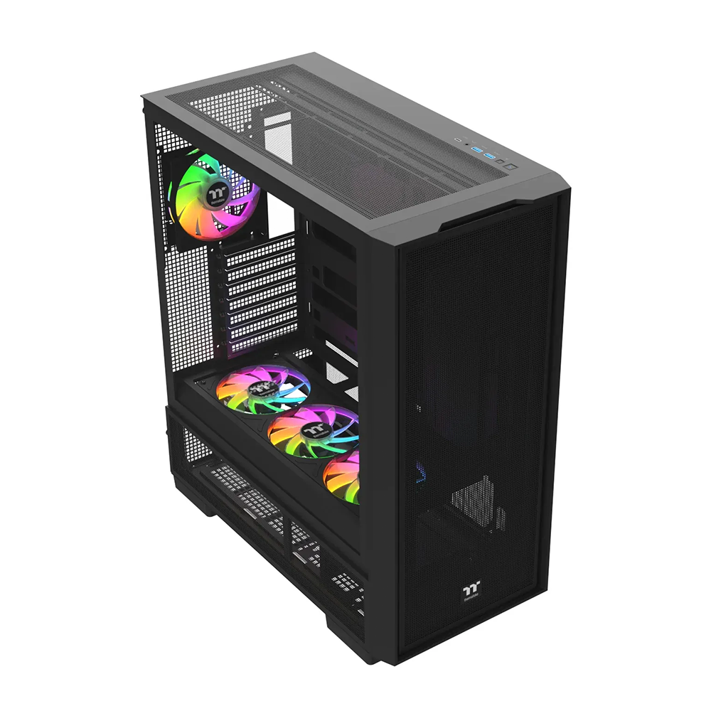 Thermaltake S380 TG ARGB Black Компютърна кутия
