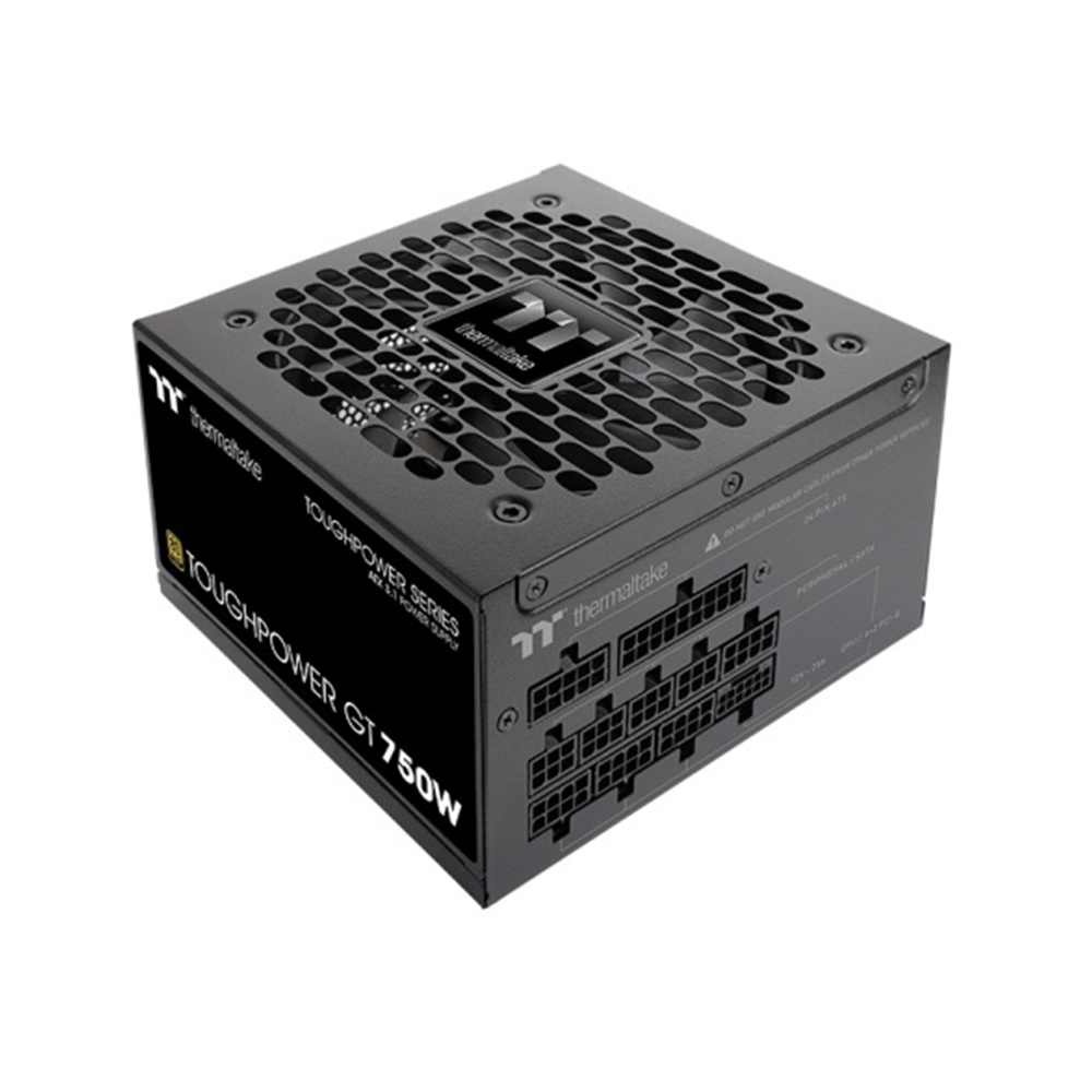 Thermaltake Toughpower GT 750W, 80 Plus Gold, Модулно, PCIe 5.1, ATX 3.1 Захранване за компютър