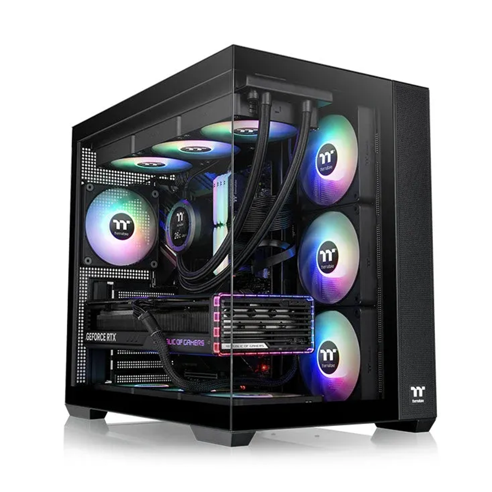 Thermaltake View 380 TG ARGB Black Компютърна кутия