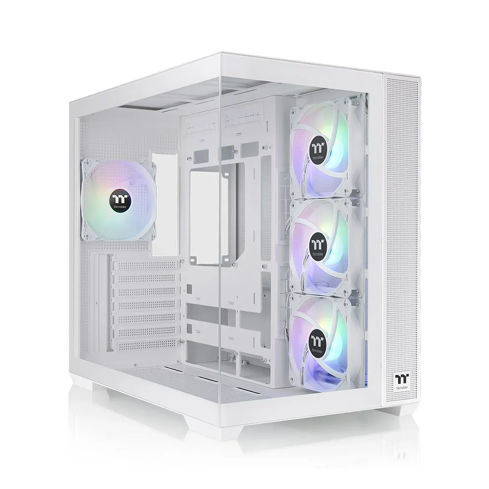 Thermaltake View 380 TG ARGB Snow Компютърна кутия