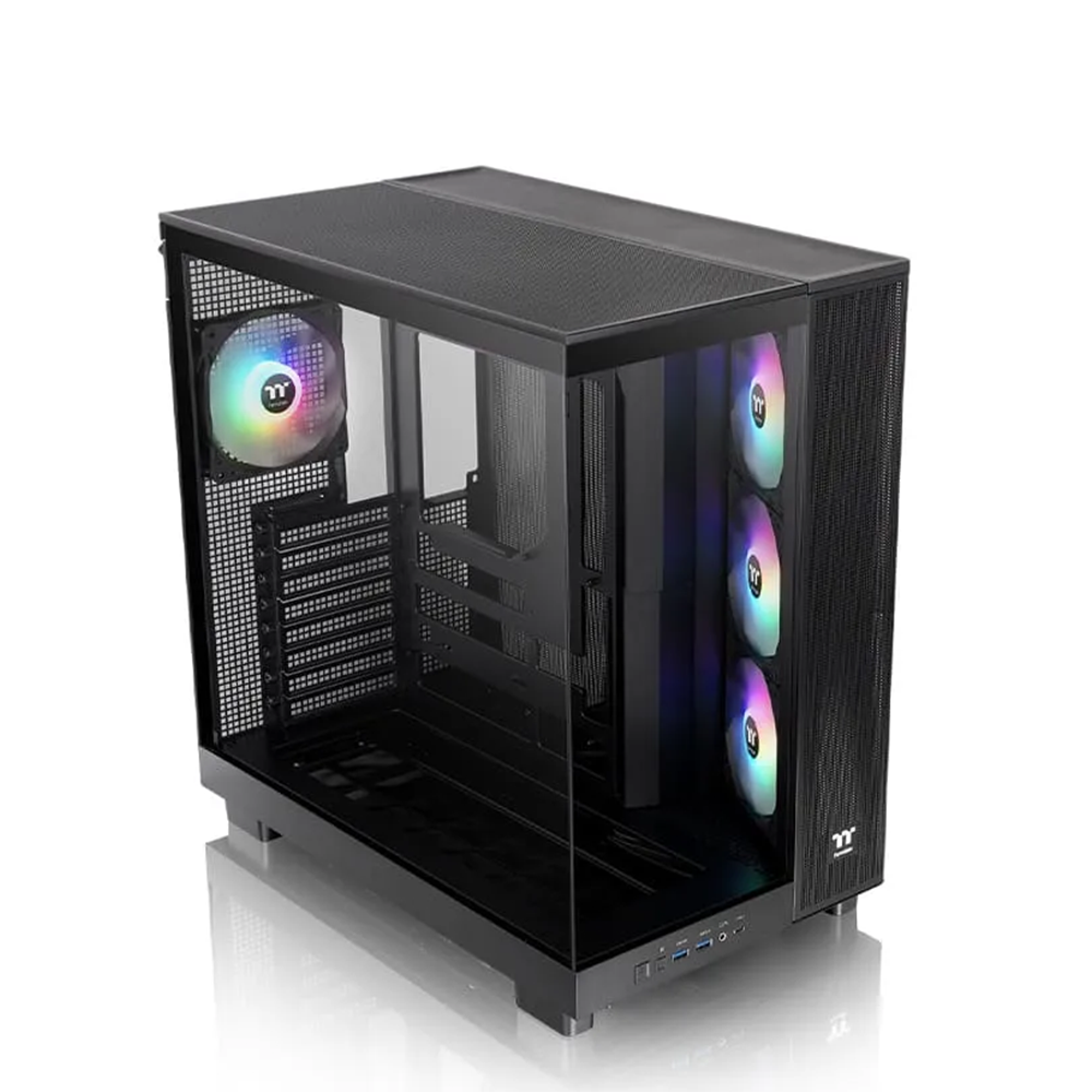 Thermaltake View 380 XL TG ARGB Black Компютърна кутия