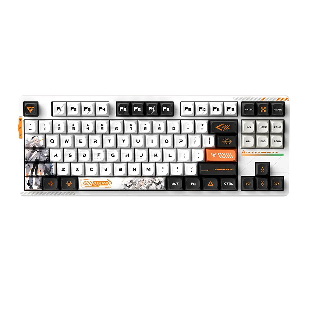 VGN V87 PRO Diana TKL Безжична механична клавиатура с YOK Bsun Anya суичове
