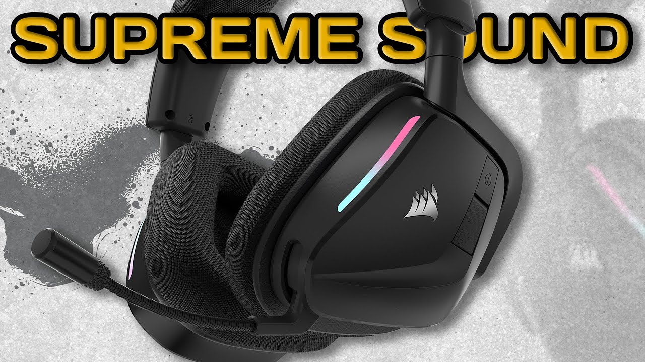 Corsair Void Wireless V2 Black Безжични геймръски слушалки