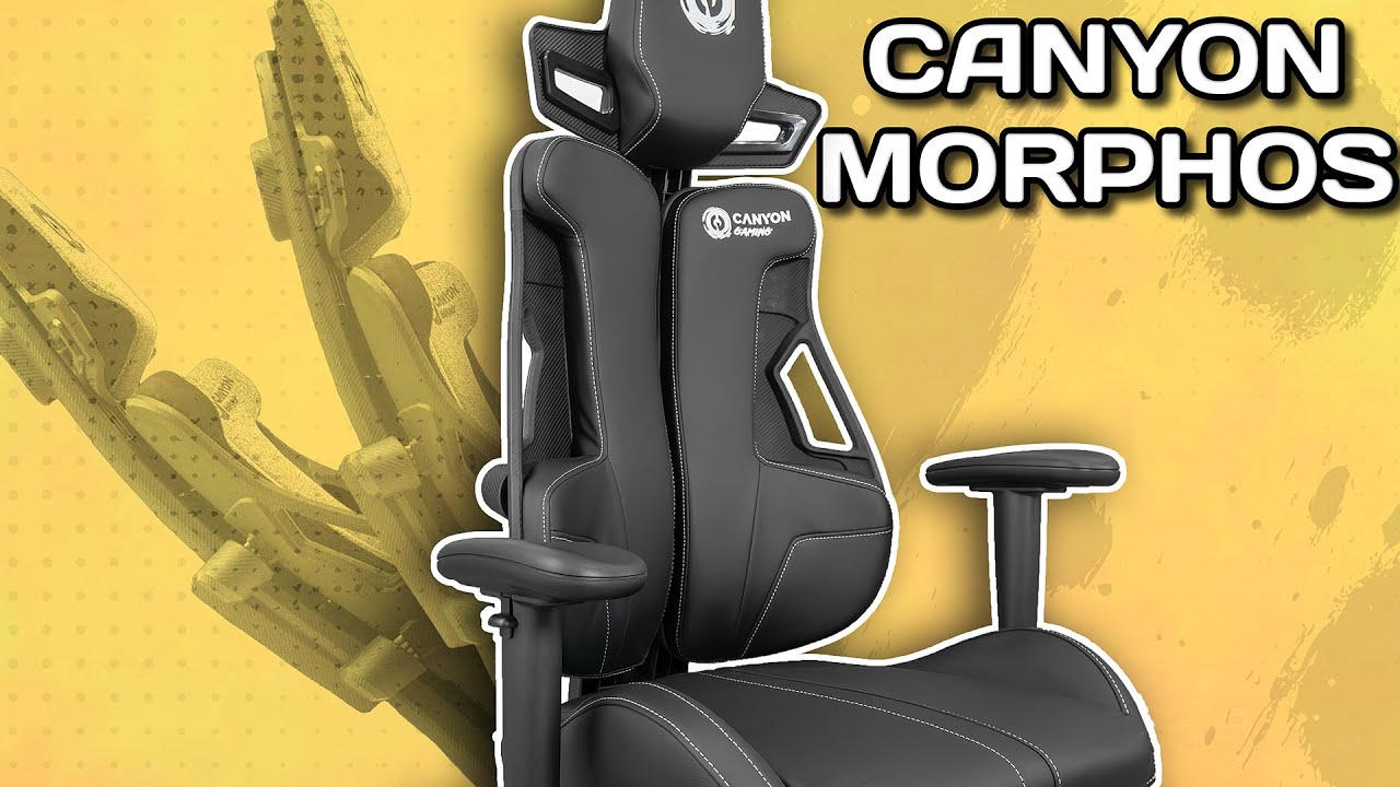 Canyon Morphos ABCH01 Grey Ергономичен геймърски стол