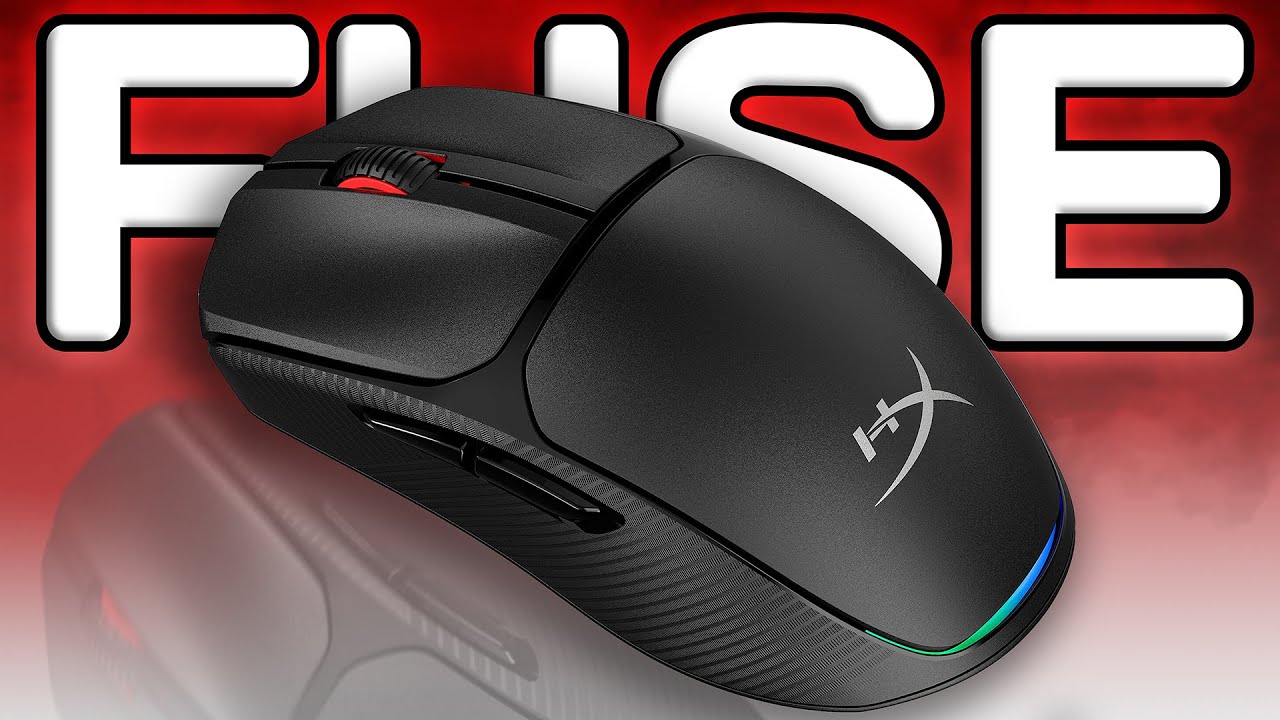 HyperX Pulsefire Fuse Безжична геймърска мишка