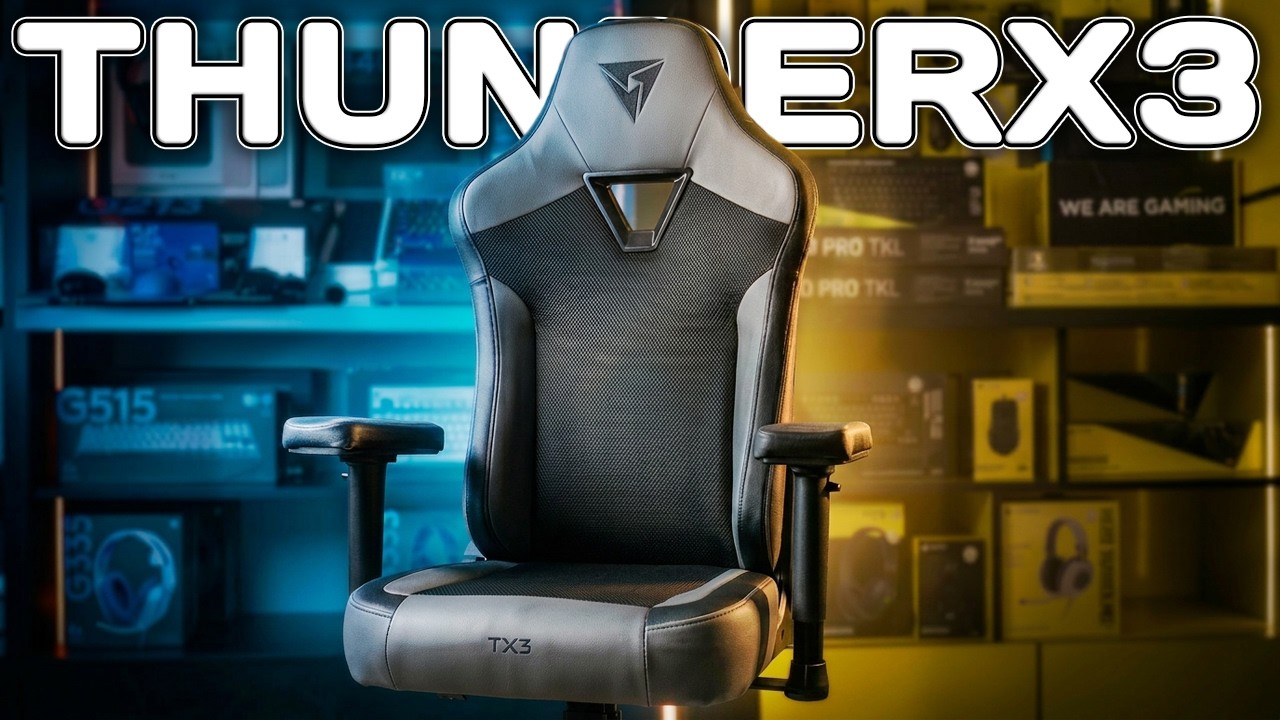 ThunderX3 Eaze Mesh Black Ергономичен геймърски стол