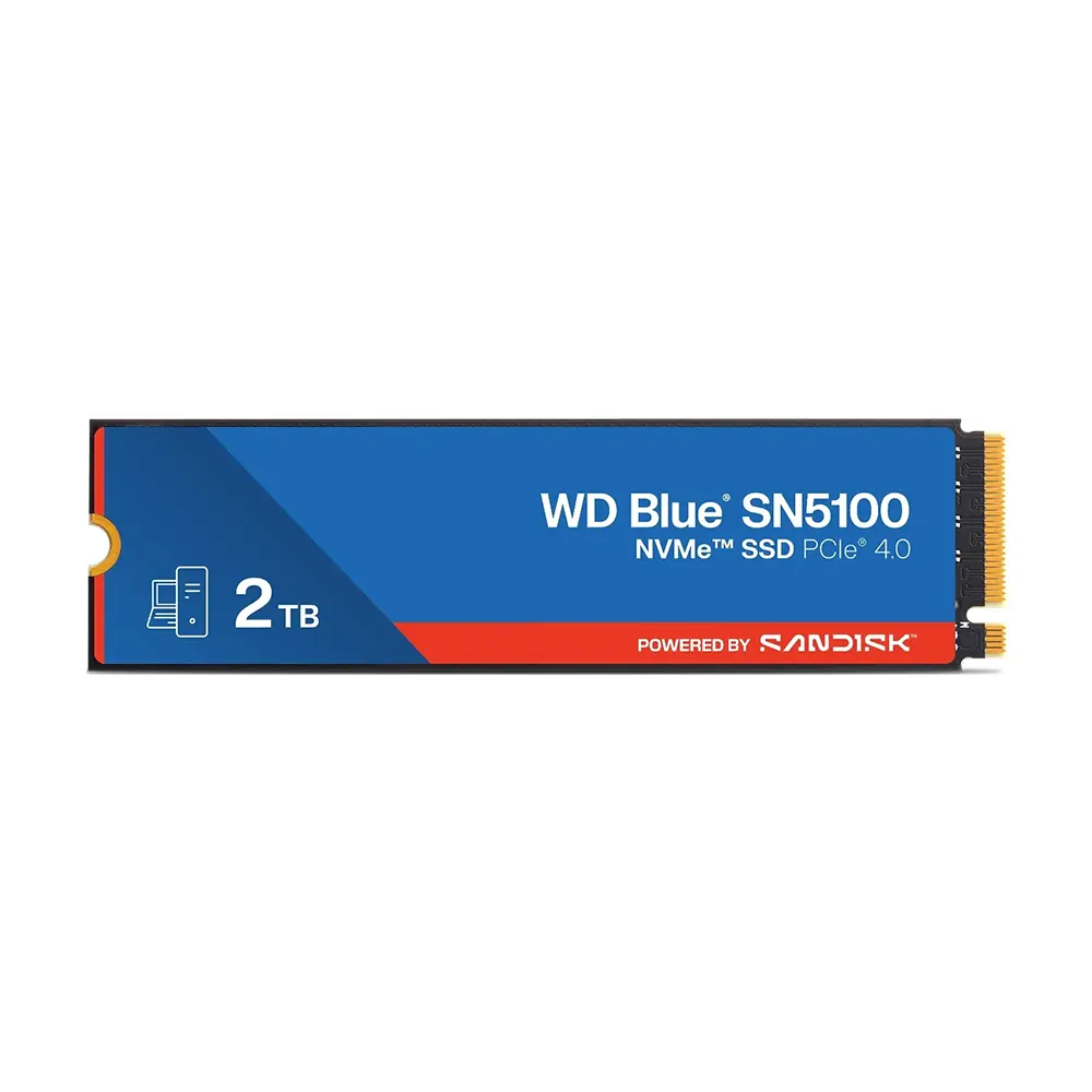 Western Digital WD Blue SN5100 2TB M.2 PCIe Gen4 NVMe SSD Диск