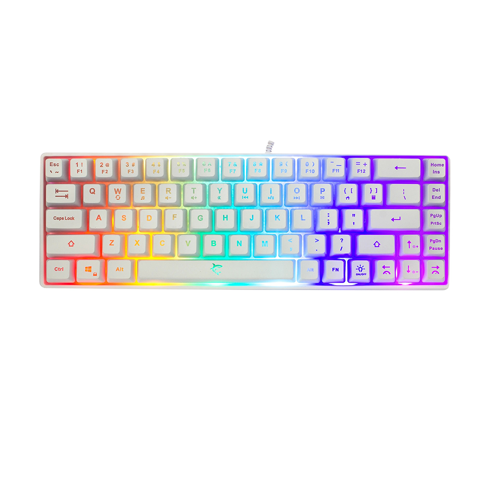 White Shark RONIN White 60% Геймърска мембранна клавиатура